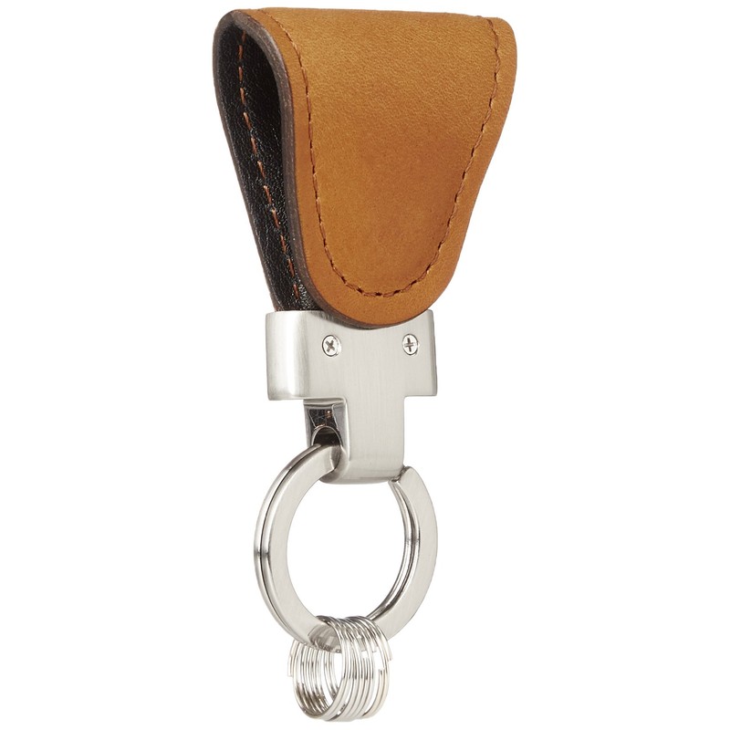 Vintage Revival Productions Key Clip italian Oil Leather Key Case,
