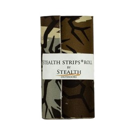 Predator Camo Silencing Tape | Self Adhesive Silencing Fabric | Great for Quieting All of Your Metal Hunting Gear and Accessories (Fall Brown, LG 4" Wide 72" L)
