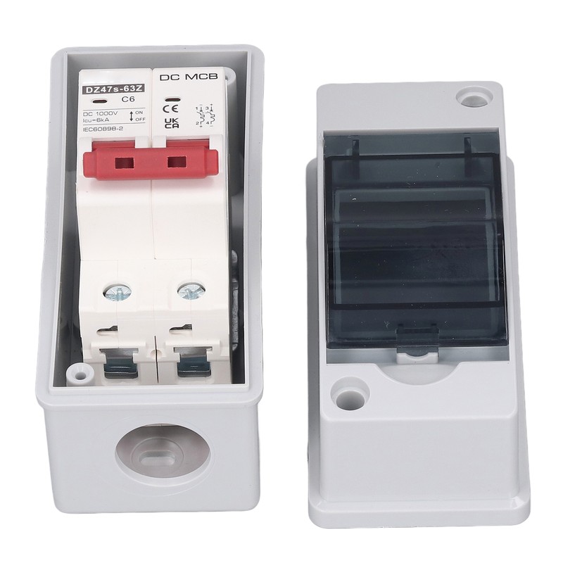 Circuit Breaker 2P 1000V DC 6A Isolation Switch with IP65