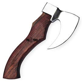 Small Axe - Custom Handmade Stainless Steel Viking Axe Gorgeous - Solid Wood Handle - Ax - 9974