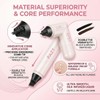 CATZUM 2 Pieces Eyeliner Stencil Double Head Eyeliner Rotating Stamps