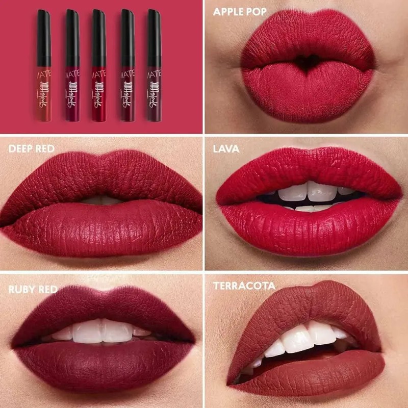 Labial Mate Studio Look Cyzone Color Soft Berry