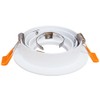 BRENDAXIN 2 Round White (3.6 inches), GU10 Downlight housing, Inlaid