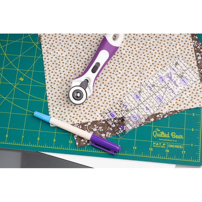 The Quilted Bear Rotary Blades 18mm - Precise Cutting &