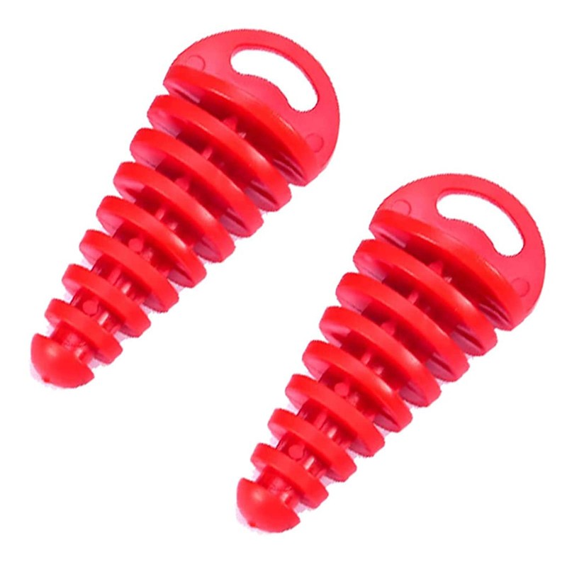 2 x Exhaust Plugs, Motorcycle Exhaust Plugs, for Motorcycles, Off-Road
