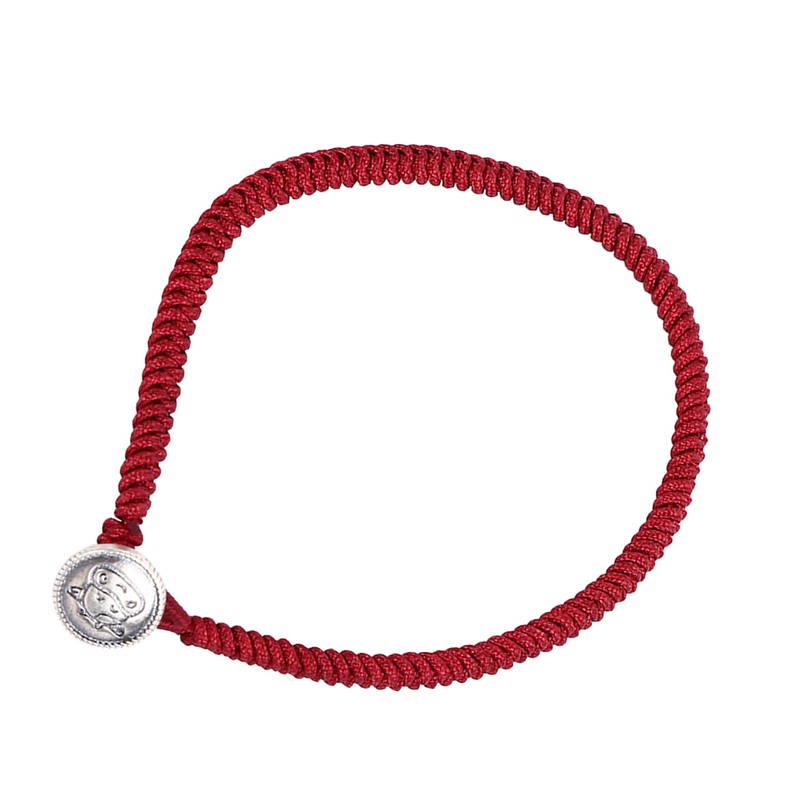 Ox Zodiac Bracelet Red Rope S925 Silver Ornament Woven Bracelet