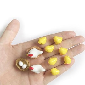 Chicken Shoe Charms for Clog: 3D Cute Chick Charm DIY Matching Animal Shoes Accessories 7PCS Shoe Decoration for Kids Boys Girls Women Party Birthday Gifts