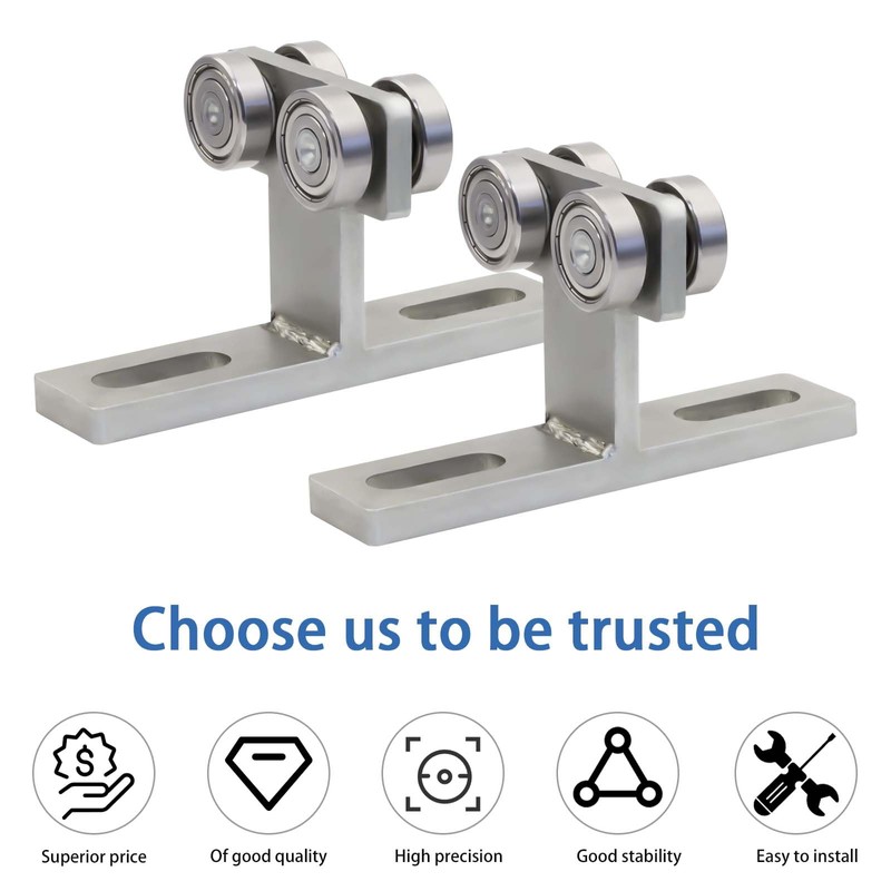 Electric Hoist Installation Roller, Wheel Trolley for use with 1-5/8"