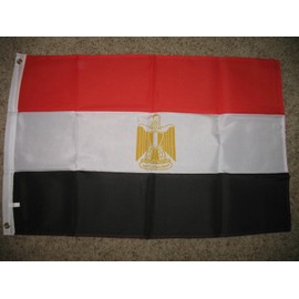 Egypt Eygpt Flag 2X3 Ft Banner Super Polyester