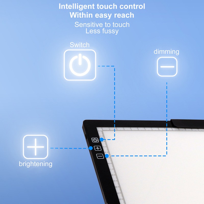 A4 Tracing Light Pad Ultrathin Rechargeable Portable A4 Tracing LED