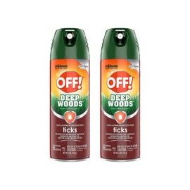 OFF! Sportsmen Tick Spray Aerosol 6 Ounce (Pack of 2)