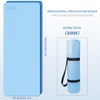 Thick Yoga Mat Double-Sided Non Slip,Eco Friendly Exercise Mat for