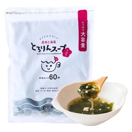 Domestic Kombu Tororin Soup, Kombu and Seaweed, Umami Flavor, 7.1 oz (200 g) x 1 Bag [Kombu Specialty Wholesaler Genzoya] Warm Replacing Diet, Just Add Hot Water, Kombu Soup, Wakame Soup