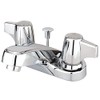 Kingston Brass KB160 Vista Twin Canopy Handles 4-Inch Centerset Lavatory