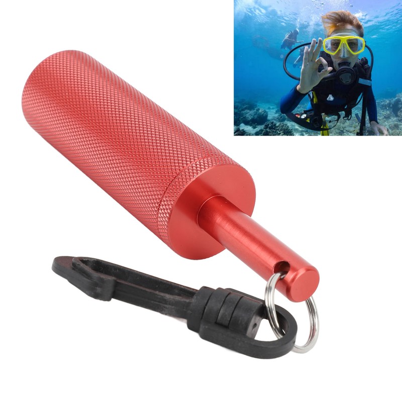 Underwater Shaker Aluminum Anti Slip Texture Steel Balls Included with