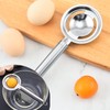 JAKOUE Egg Yolk Separator- 304 Stainless Steel ，20x7.2cm Yolk/White Separation
