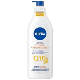NIVEA Q10 Firming Body Lotion for Women with Q10 and Vitamin C, 72-Hour Body Moisturizer for Normal Skin Types, Quick-Absorbing, 500 mL Bottle
