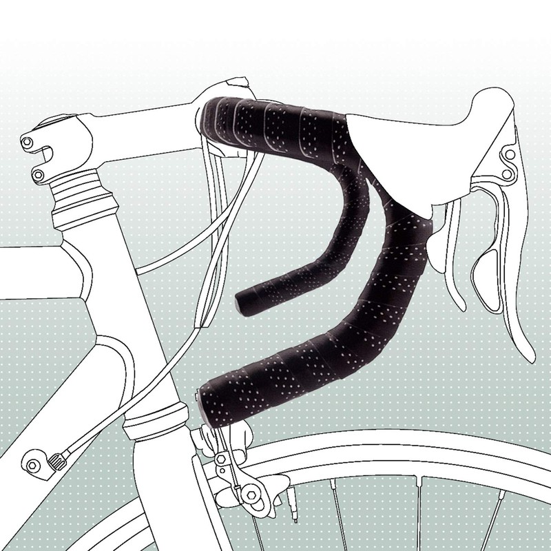 BikeRibbon (Bike Ribbon) Eolo Soft Black es97 