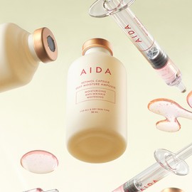 Aida Retinol Capsule Deep Moisture Ampoule 30ml, 1 piece / 아이다 레티놀 캡슐 딥 모이스처 앰플 30ml, 1개