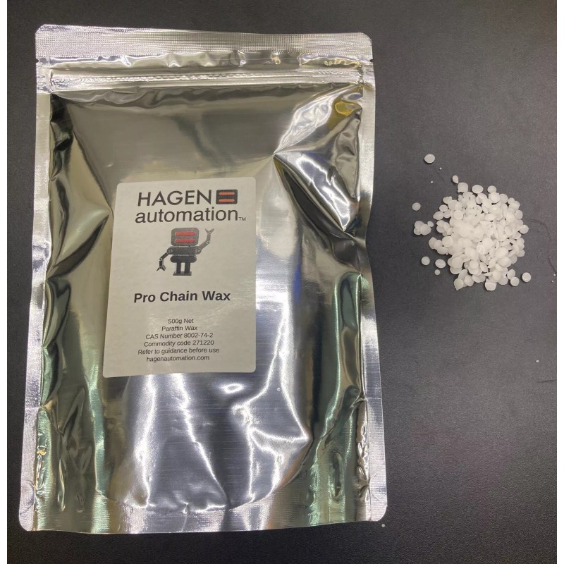 Hagen Automation Pro Chain Wax 500g and 50g Micro fine