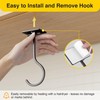 Adhesive Banana Hanger Under Cabinet: Sticky Banana Hooks Under Counter,