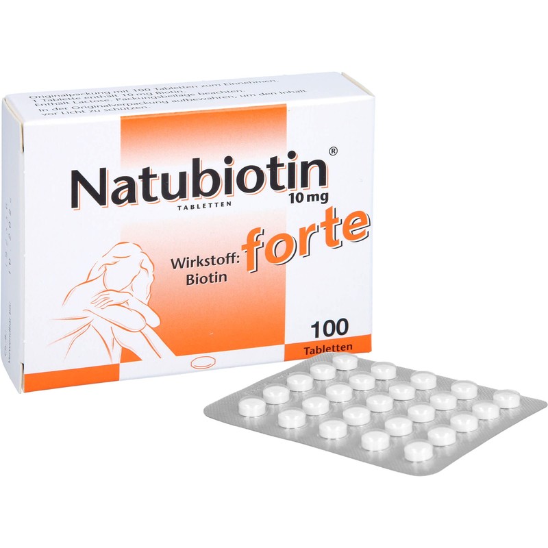 Naturabiotin 10 mg forte Tablets Pack of 100