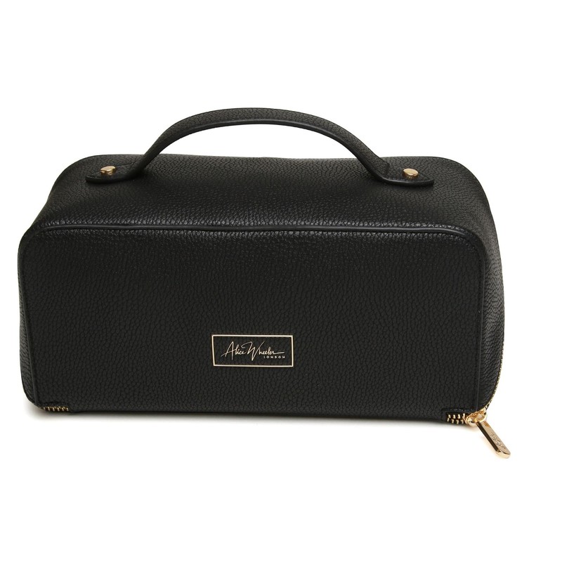 Alice Wheeler Bee Train Case Beauty Concertina Fold Out Organiser