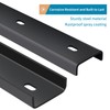 Sanbege 4 Pack C Channel Steel with Bolts, 30" Long