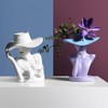 Table Centerpiece Vases, Simple and Modern Goddess Vase Ornaments, Ceramic