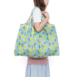 LANODO Eco Bag, Shopping Bag, Storage, Large Capacity, Easy, Folding (FX), FX-073