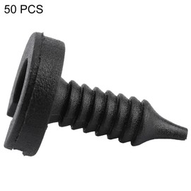 Hlyjoon MWC9134 Car Door Trim Clips Rivet Fixing Bumper Protector for Freelander Defender 1994 1995 1996 1997 1998 1999 2000 2001 2002 (Pack of 50)