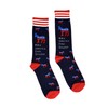Bop Classy Mens Fun Novelty Crew Socks - 2020 Election