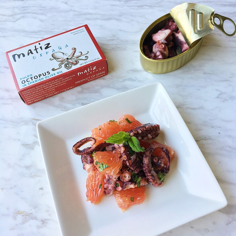 Matiz Sardines and Octopus Pulpo in Olive oil (Variety Pack