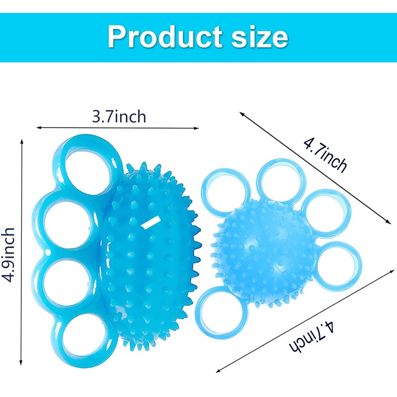 Hand Grip Strength Ball Exerciser Strengthener Rehabilitation Forearm Exercise Ring