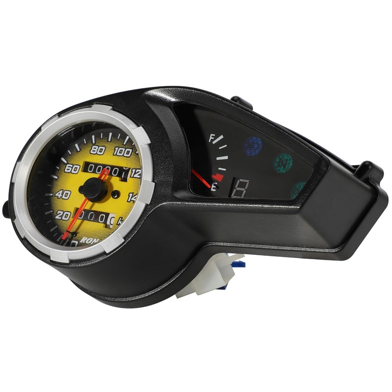 BAOUFF Speedometer Tachometer for Hawk 250,Motorcycle Odometer Fuel Gauge for