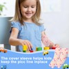 Cuffbow 12 Pcs PICC Line Sleeve Cover for Kids Protector