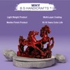 B.S HANDICRAFTS Running Horse Vaastu Statue for Home Office for