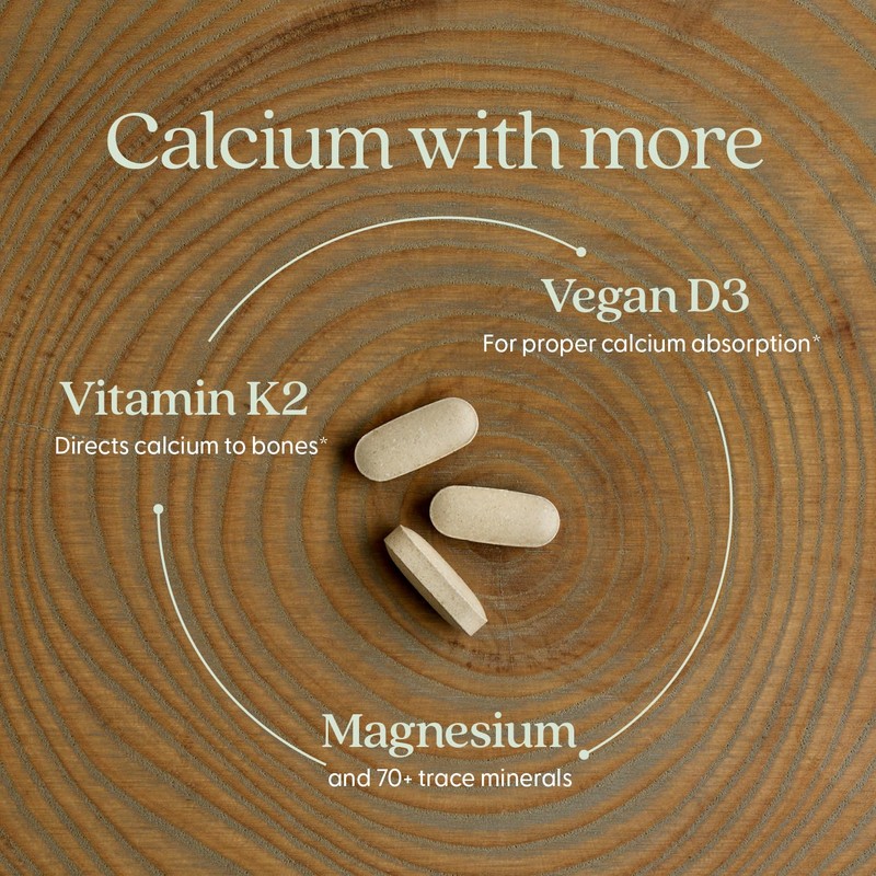 New Chapter Calcium Supplement - Bone Strength Plant-Based USDA Organic