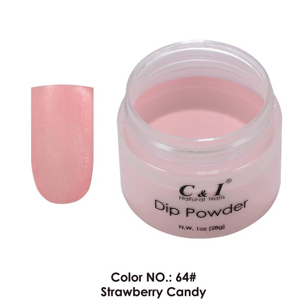 C&I Dip Powder Colour #64 Strawberry Candy 28g