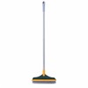 V-Shaped Floor Scrub Brush with Squeegee for Bathroom Cleaning –