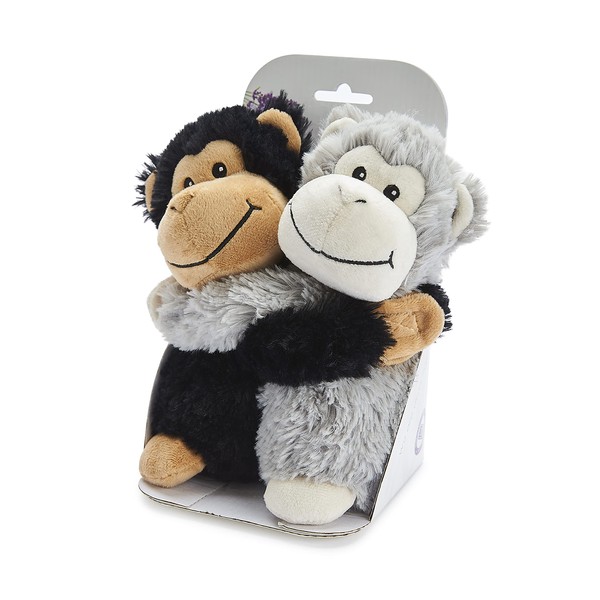 Warmies® 9" Warm Hugs Fully Heated Plush Toy with French Lavender - Monkey