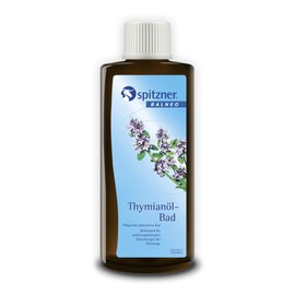 Spitzner Health Bath Thyme Oil 190 ml - Health-Promoting Bath Additive with Essential Oil | Soothing for Colds