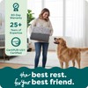 Furhaven Replacement Dog Bed Cover Two-Tone Faux Fur & Suede
