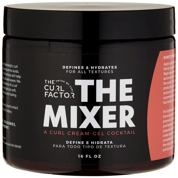 The Curl Factor presents The Mixer, a 16 oz all
