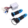 24V 250W Electric Bicycle Controller Kit Blue Crystal Twist Throttle