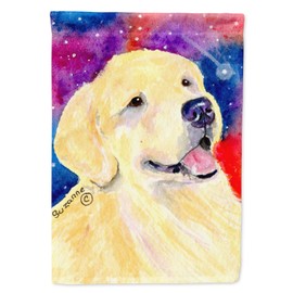 Caroline's Treasures SS8753GF Golden Retriever Garden Flag Mailbox Flag Decorative Yard Flag Banner Outside Patio Artwork Yard Flower Beds, Garden Size, Multicolor