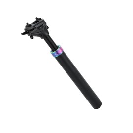 HEROFFIX 1 Pc Most Mountain Bikes Bike Seat Posts Suspension Shock Absorber Bike Saddle Post Seat Tube 30.9x300mm Black Assorted Color Aluminum Alloy