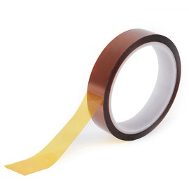 SANJAOYEE Insulation Tape, Heat Resistant Tape, Polyimide Tape, Width 0.4 inches (10 mm) x Length 13.0 ft (33 m), Heat Resistant, Insulation Tape, High Temperature Tape, Masking and Protecting Electronic Boards, For Machinery and Equipment (0.4 inches (1