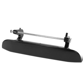 Auto Dynasty Factory Style Rear Tailgate Handle Compatible with Buick Rainier Chevy Trailblazer GMC Envoy Isuzu Ascender Oldsmobile Bravada 2002-2009, Smooth Black