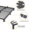 Superay 4 Inch Queen Bed Frame Low Profile, Heavy Duty